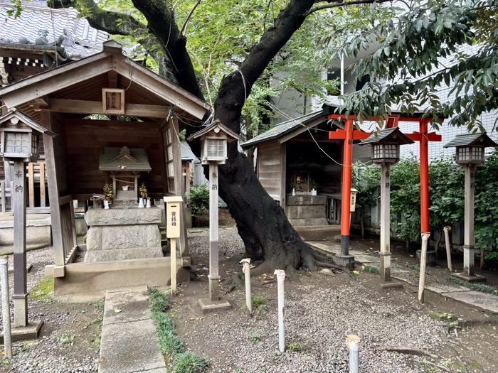 蒲田　御園神社　お福神社と榮龍神社