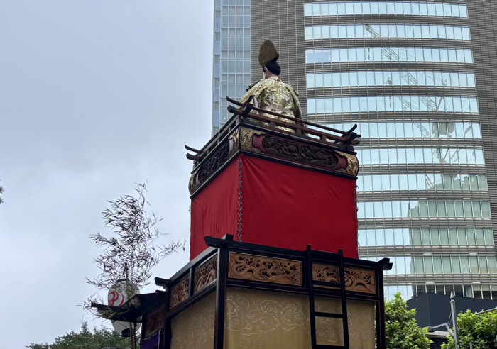 赤坂氷川神社 例大祭「赤坂氷川祭」 神幸祭 氷川山車「源頼朝」