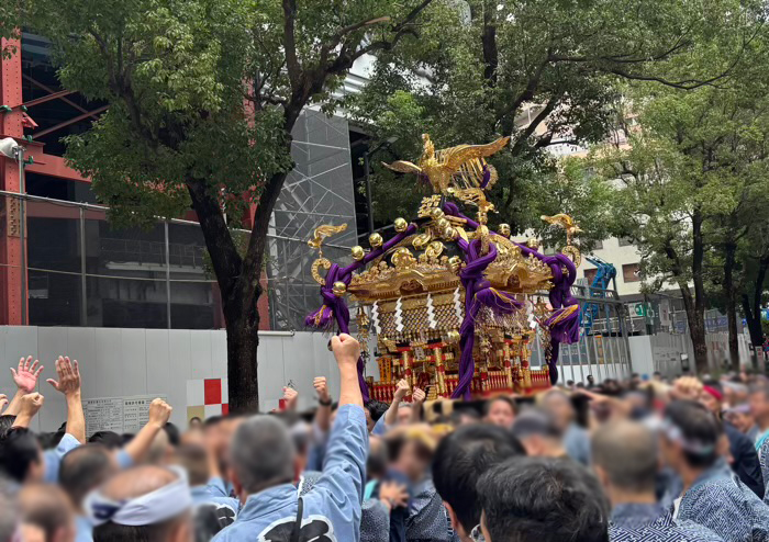 赤坂氷川神社 例大祭「赤坂氷川祭」 神幸祭 本社神輿