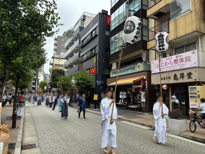 港区 十番稲荷神社 例大祭 宮神輿渡御