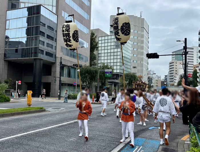 渋谷氷川神社 例大祭 有志渋谷橋連合神輿