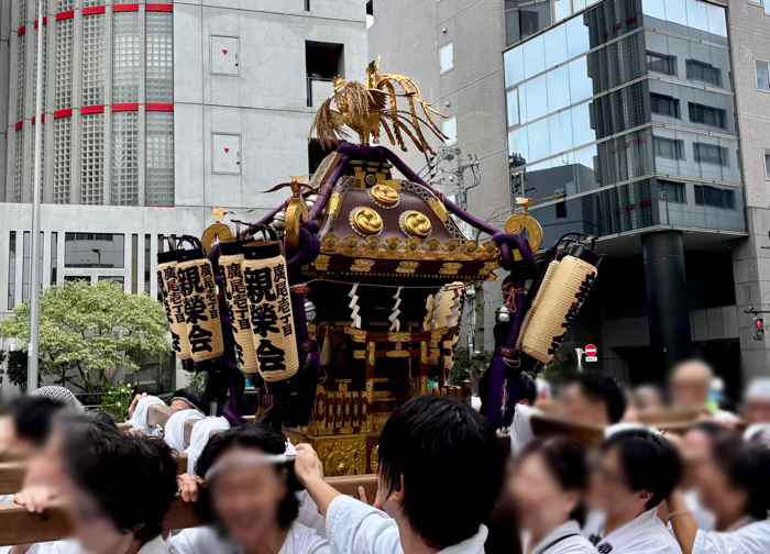 渋谷氷川神社 例大祭 有志渋谷橋連合神輿