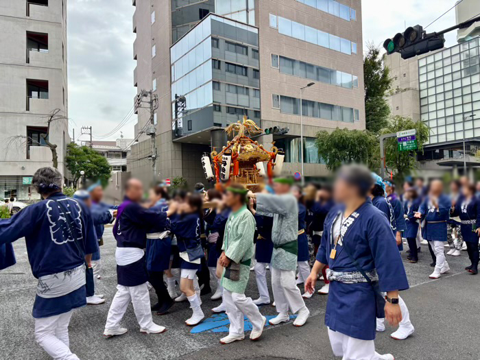 渋谷氷川神社 例大祭 有志渋谷橋連合神輿