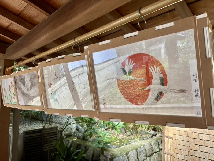 乃木神社 絵燈籠献燈(絵燈籠画展)