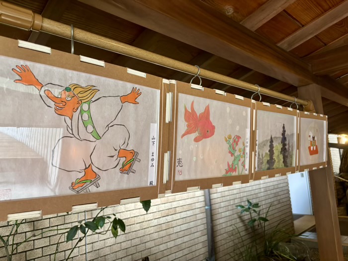 乃木神社 絵燈籠献燈(絵燈籠画展)