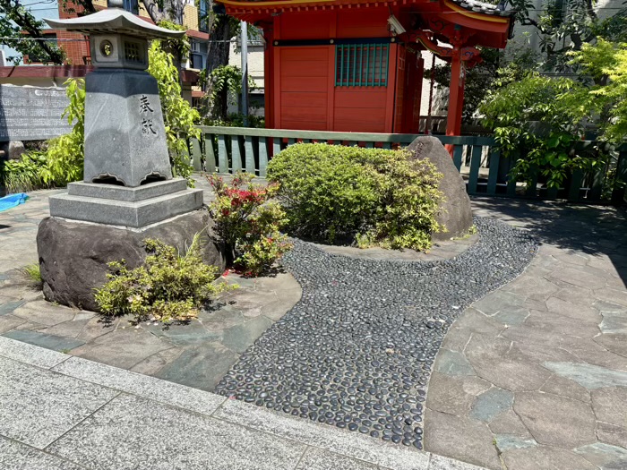 池上 徳持神社 健康歩道