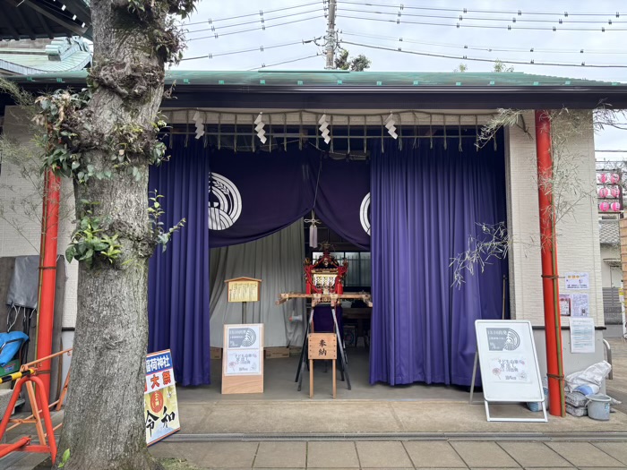 世田谷区 久富稲荷神社 例大祭