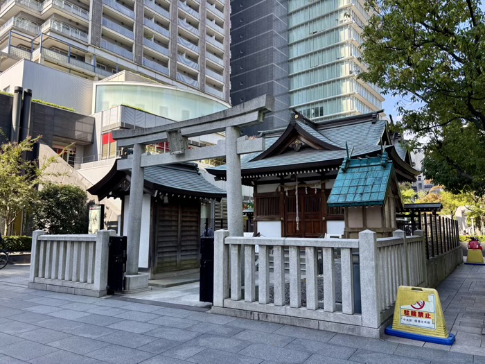 日本橋浜町 濱町神社 境内社・陶栄神社