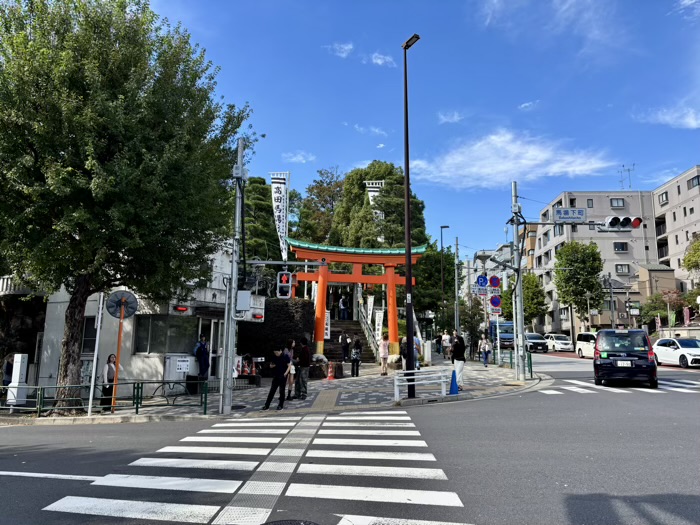 新宿　穴八幡宮　高田馬場流鏑馬