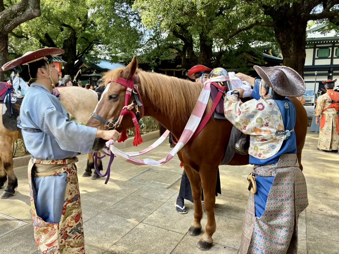 新宿　穴八幡宮　高田馬場流鏑馬
