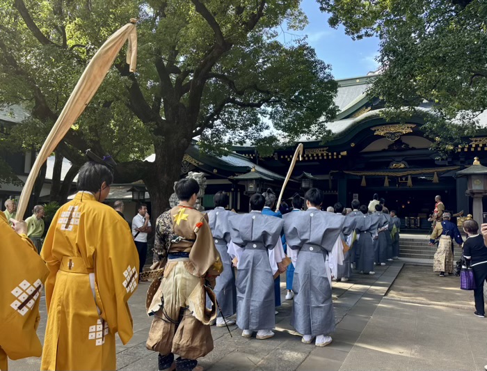 新宿　穴八幡宮　高田馬場流鏑馬