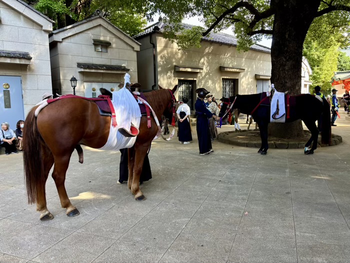 新宿　穴八幡宮　高田馬場流鏑馬