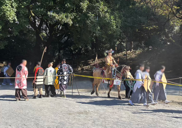新宿　穴八幡宮　高田馬場流鏑馬