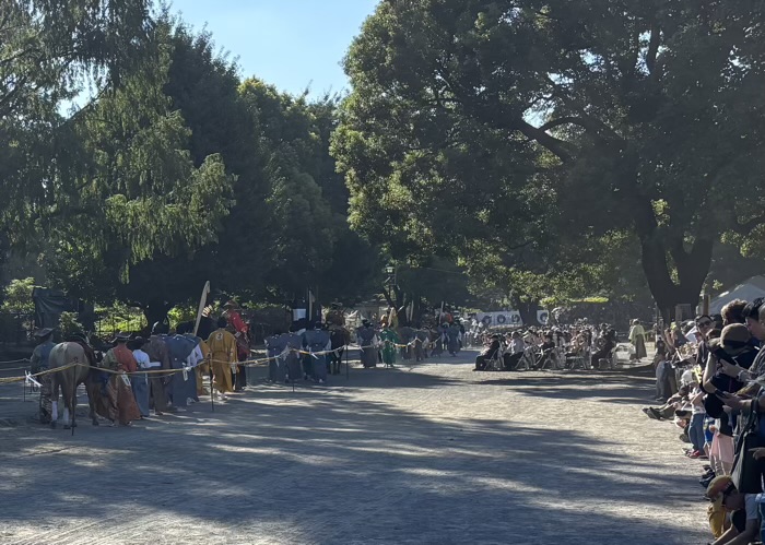 新宿　穴八幡宮　高田馬場流鏑馬