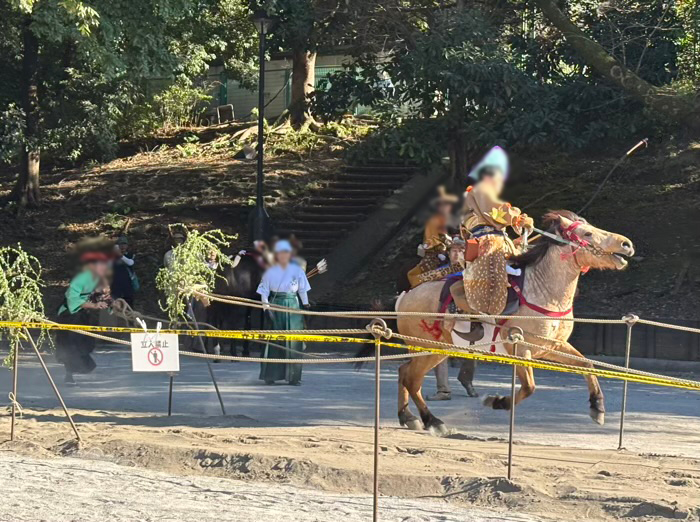 新宿　穴八幡宮　高田馬場流鏑馬