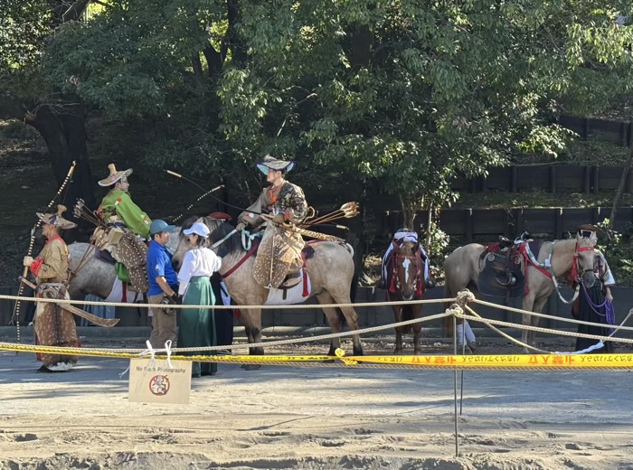 新宿　穴八幡宮　高田馬場流鏑馬