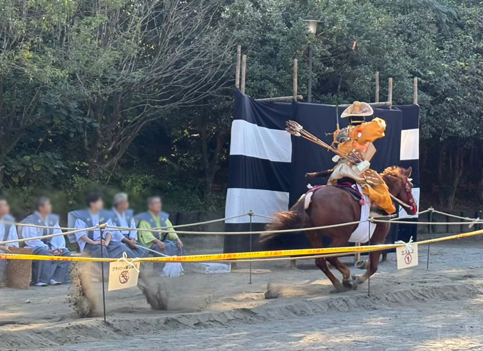 新宿　穴八幡宮　高田馬場流鏑馬