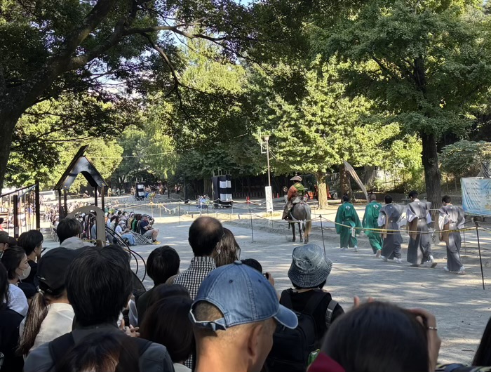 新宿　穴八幡宮　高田馬場流鏑馬